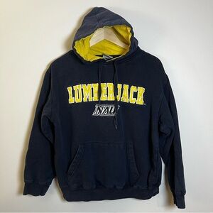 University Northern Arizona Lumbarjacks NAU Hoodie Adult M Pullover Sweatshirt